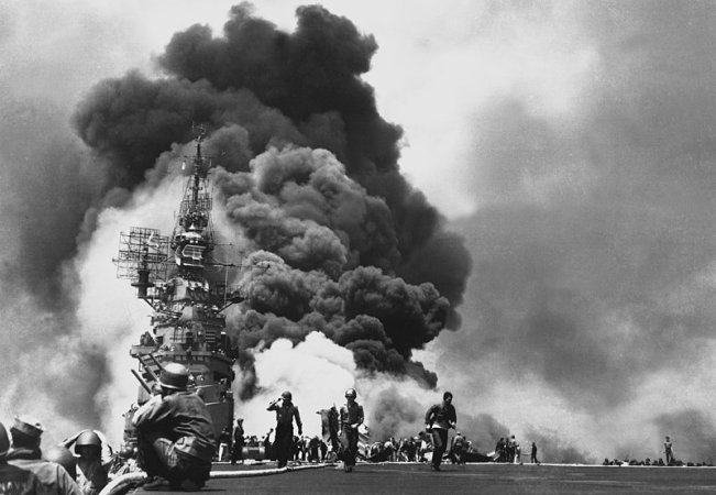 kamikaze aftermath