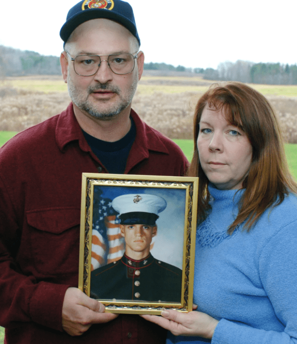 Corporal Jason Dunham parents