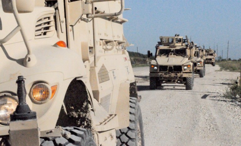 The Army is building robot trucks that drive themselves into battle