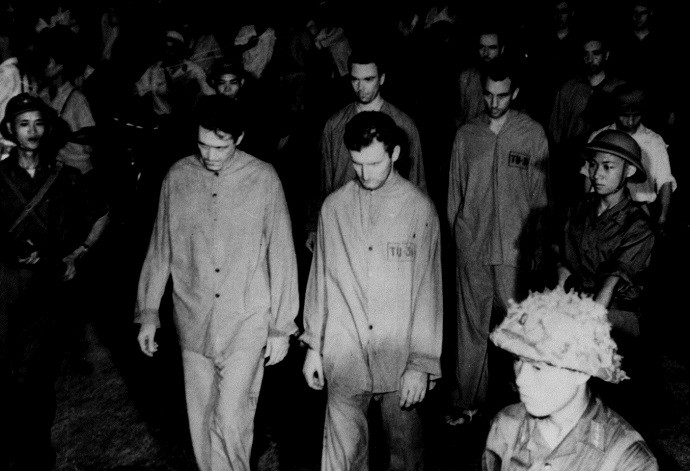 American POWs in the Hanoi Parade