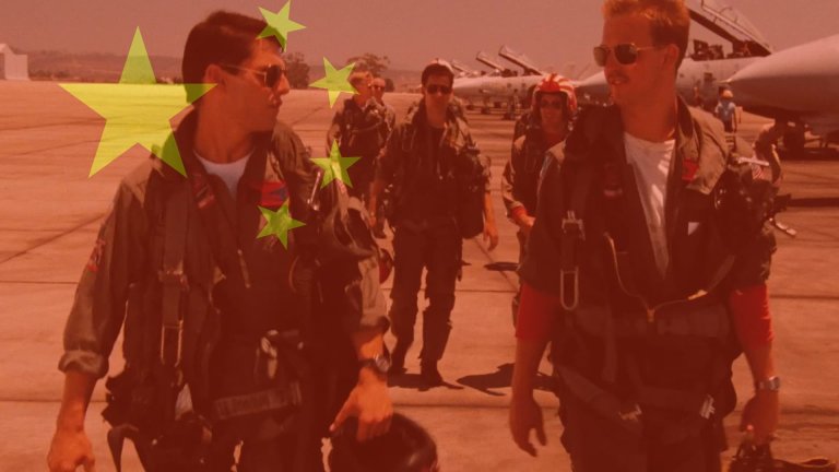 That time China tried to pass off ‘Top Gun’ scenes as its own Air Force