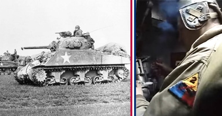 See what it was like to fight in a WWII Sherman tank