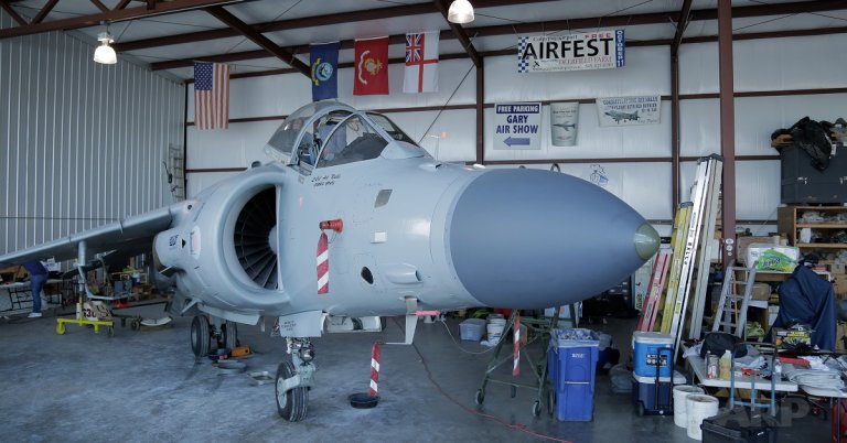 The Marine who bought a Harrier now has a reality show