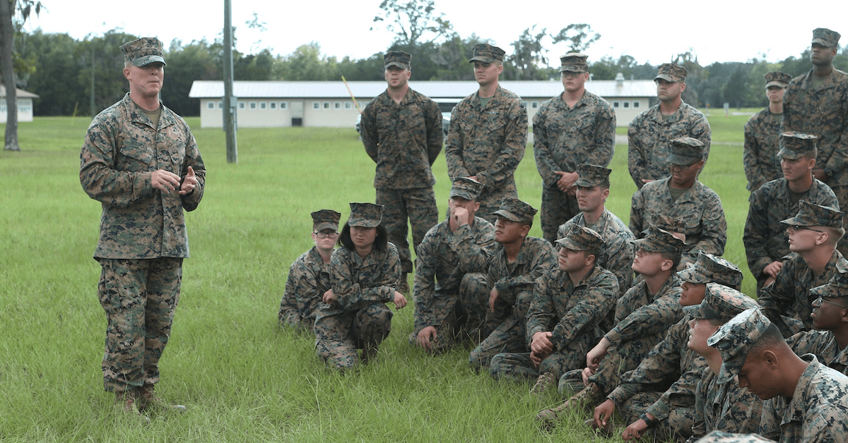 Soldiers in the field