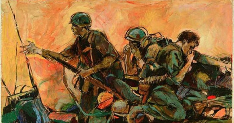 The Army sent soldiers to Vietnam to be ‘combat artists’