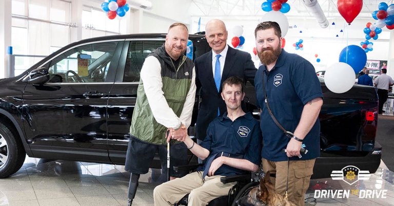 TrueCar partners up with DAV and Team RWB to give cars to wounded veterans