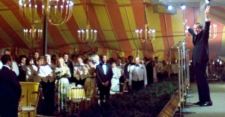 The largest formal White House dinner ever was for Vietnam POWs