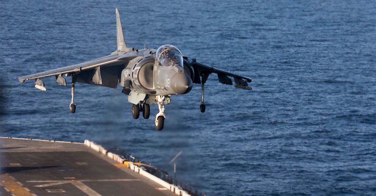 This is how vertical take-off planes actually work