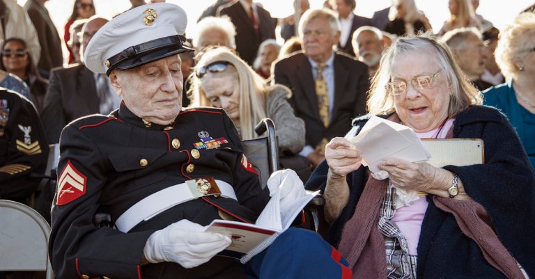 Not forgotten: ceremonies around the world honor the Battle of Iwo Jima