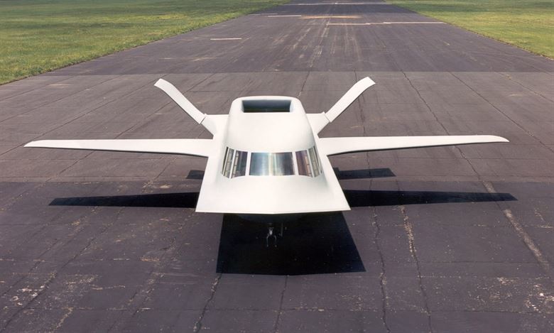 tacit blue weirdest military aircraft