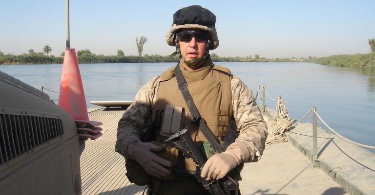 Decorated Marine and purple heart recipient begins new battle